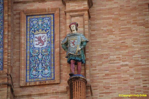 Statue - Plaze de Espana - Sevilla